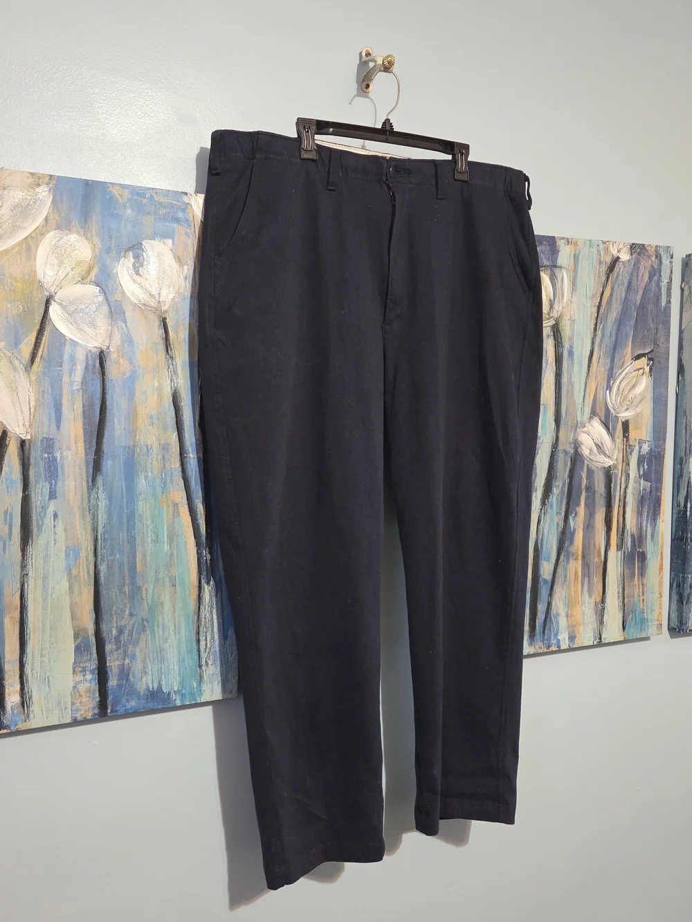 Levi's Black Straight-Leg Chinos